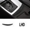 Set Bright Carbon Fiber Car Cetner Gear Shift Panel Sticker For Mazda 3 10 12
