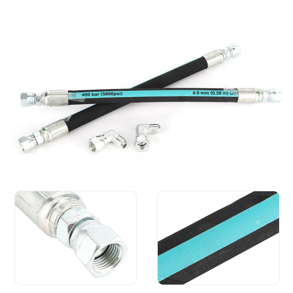 Högtrycksoljepump slangsats 5800psi HPOP-ledningar passar till Ford 7.3L Powerstroke 94 97