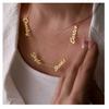 Shopify Fulfillment Service Multilayer Necklace Gold 18k Personalized Name Necklaces Jewelry Chain Pendant Necklace