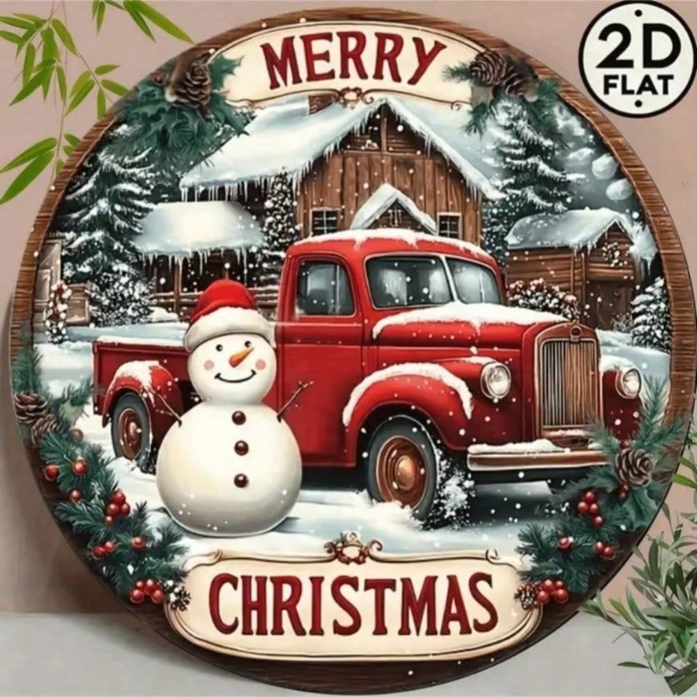 20x20cm Metal Tin Sign Wall Art Decorative Vintage Painting