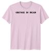 Grunge Is Dead Musik Grunge Unisex T-Shirt Unisex Grafik T-Shirt Vintage Stil