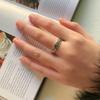 PANJBJ 925 Sterling Silver Flower Rings For Women Retro Creativity Temperament Versatile Adjustable Jewelry Gifts Dropshipping