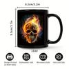 New, Hot-selling Skull, Ceramic Coffee, Mug, Water Cup Gift.