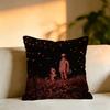 Anime Grave of the FFireflies Pillow Case Square DoubleSided Sofa Cushion Cover Bedroom Bedside Pillow
