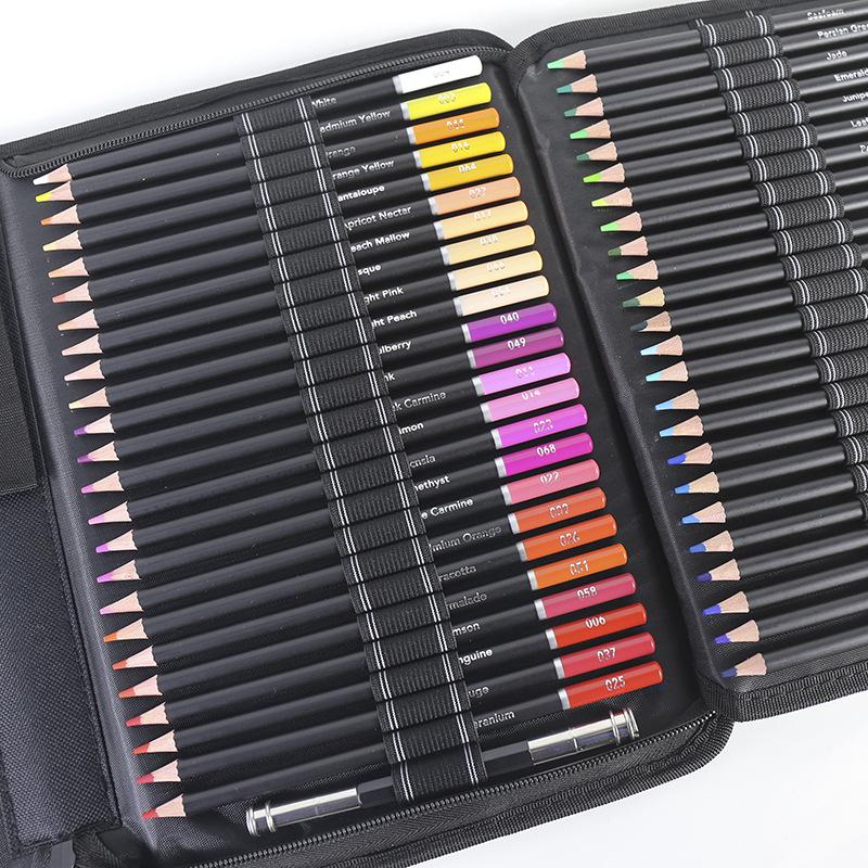 96-Piece Oil-Based Colored Pencil Drawing & Sketching Set