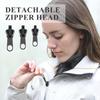 6Pcs/Set Metal Zipper Pull Replacement 3 Sizes Universal Instant Slider Detachable for Clothes Bags DIY Repair Tool Accessories