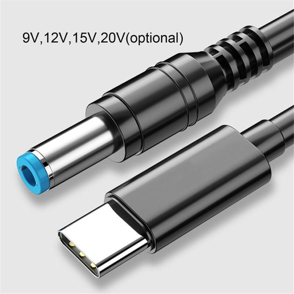 Router LED Strip USB C Adaptor Type C Adapter PD to 9V 12V 15V 20V 5.5x2.5mm Power Supply Cable
