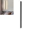 Long Outdoor Wall Light 3000‑6000K Adjustable Black Color LED Modern Exterior Lighting Fixture for B