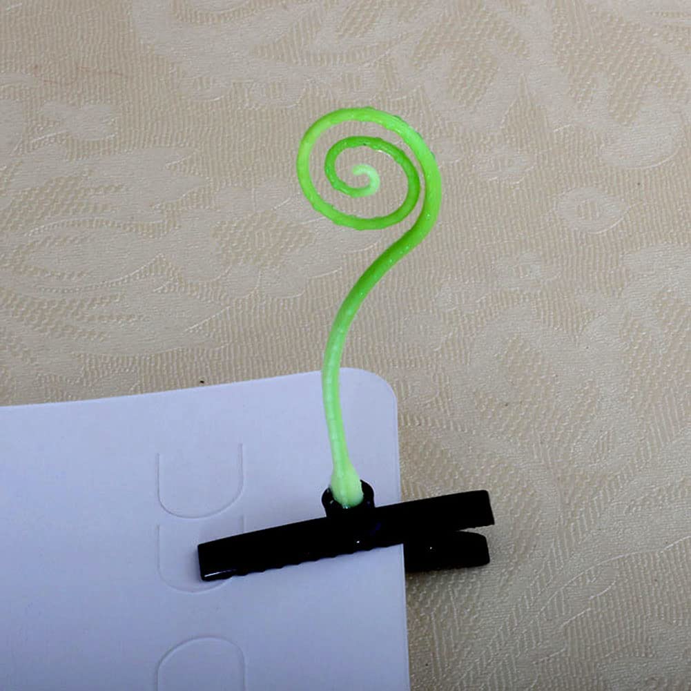 1 Set of 9 Sprout Clips Plant Hairpin Leaf Hair Clip Mushroom Hair Accessories Bean Sprout Hair Clip Mushroom Clips Mushroom Hair Clips