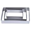 Cake Mold - TAMUME - 18/8 Stainless Steel - 3 Rectangular Sizes - Durable