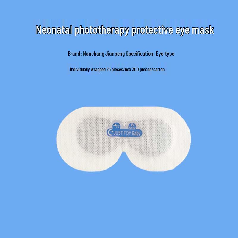Jianpeng Novorozenecká fototerapie oční maska - 4 styly, ochrana proti modrému světlu, jednorázová