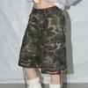 Europäische und amerikanische Retro-Camouflage-Print-Shorts für Herren und Damen