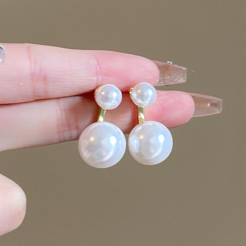 Women's 2024 Pearl Tassel Dangle Earrings - Unique French Style Studs