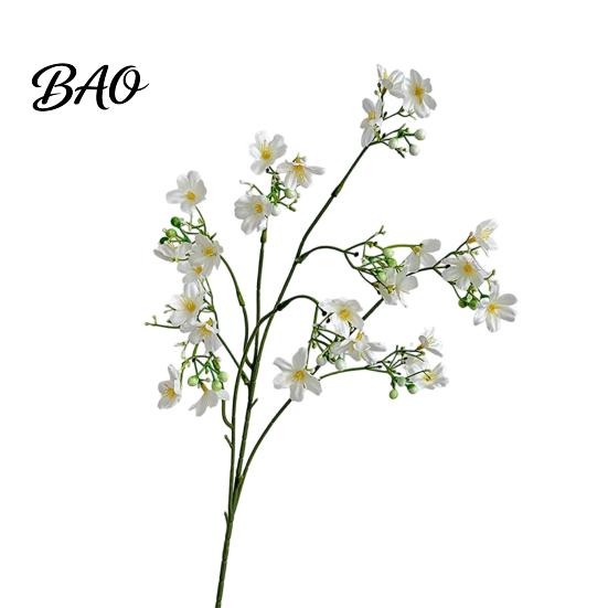 Spring Floral Decoration Artificial Flowers, with Flexible Stems Branch, Realistic Petals Long-Lasting Flowers Arrangement, for Home Wedding