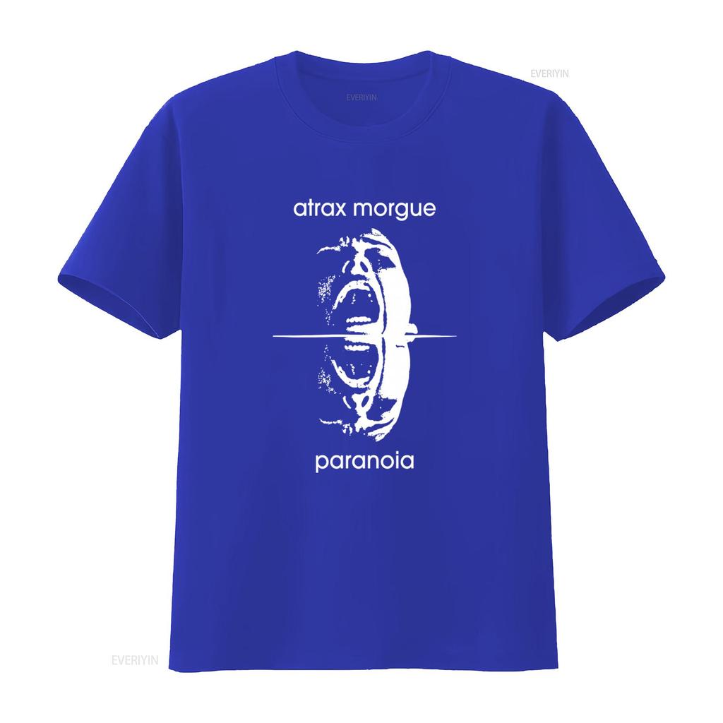 Atrax Morgue Paranoia T Shirt S Xxl For Noise Power Lovers Bold Design Comfortable Fit Vintage Stylish Fashion Homme