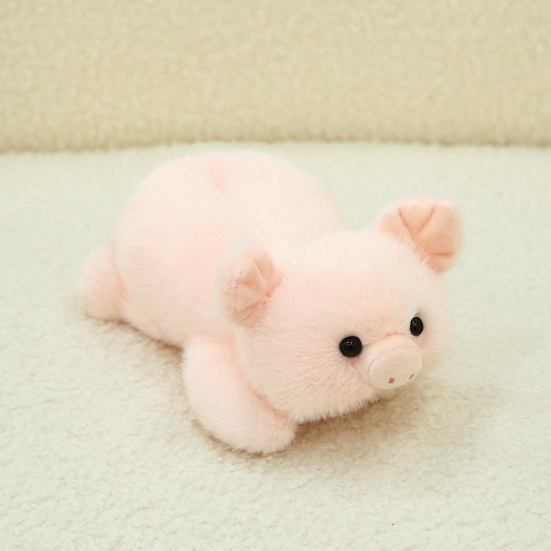 

Lying Flat Series Doll Plush Toy Penguin Dog Dinosaur Doll Children Companion Doll 20-22cm [Mini Unzip Puppet]