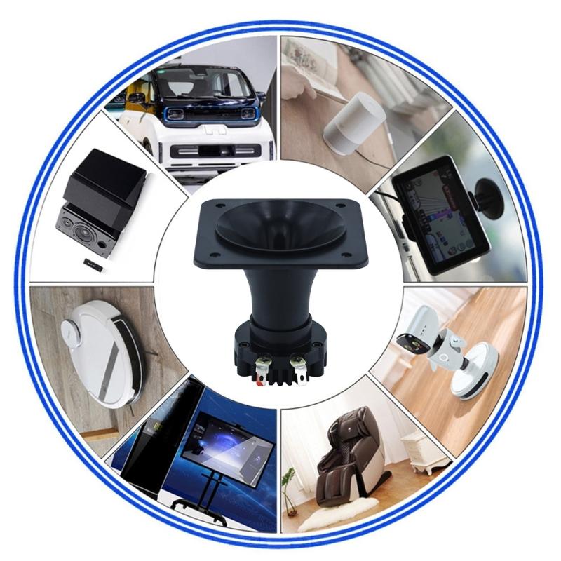 Compactly Neodymium Horn Driver Tweeter Speaker Horn for Car Audios Systems Music Application for Enhances Sound Quality