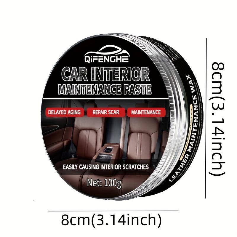 

Покрытие для восстановления пластика приборной панели салона автомобиля с воском. Полировка и чистка - восстановление блеска, защита кожи