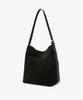 Clave Lily Suede Dark Brown Tote Bag