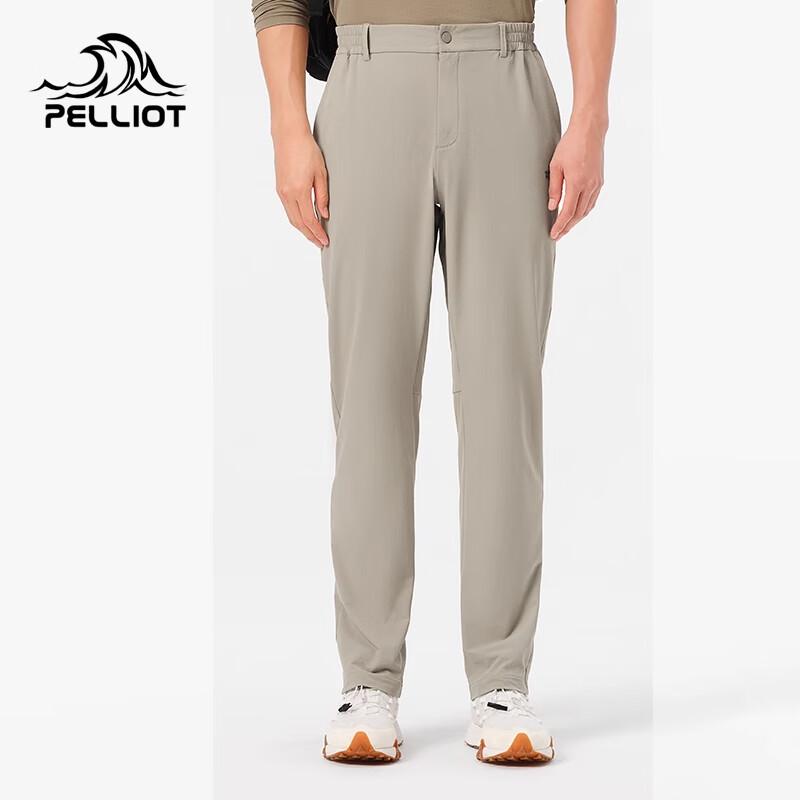 PELLIOT Men's Water-Repellent Softshell Casual Pants