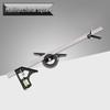 Aluminum Alloy Multifunctional Combination Square Ruler - 600mm Length, 300mm Movable Right Angle Ruler, Woodworking Angle Tool.