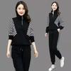 Jogging Suits for Women Tracksuits Western-style Suits Spring Autumn  Sweatshirt Age-reducing Leggings Sports Two-piece Set