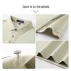 MONTAGUT Men's Anti-Bacterial Mulberry Silk Blend Polo Shirt