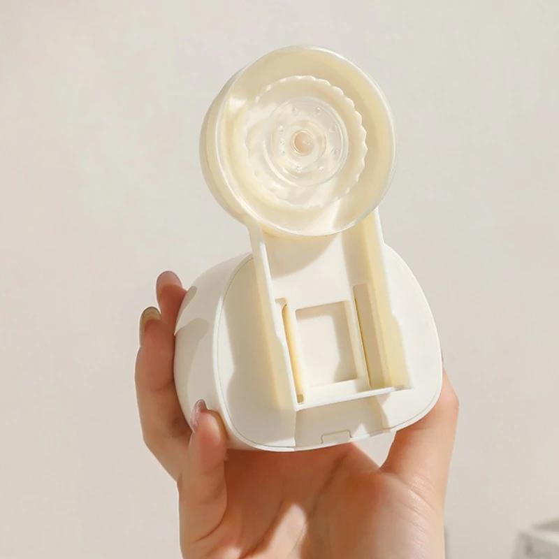 No-Drill Mop Holder Bathroom Mop Hook Suction Cup Wall Mount Broom Holder Wall-Mounted Mop Rack Strong-Hold Mop Stand