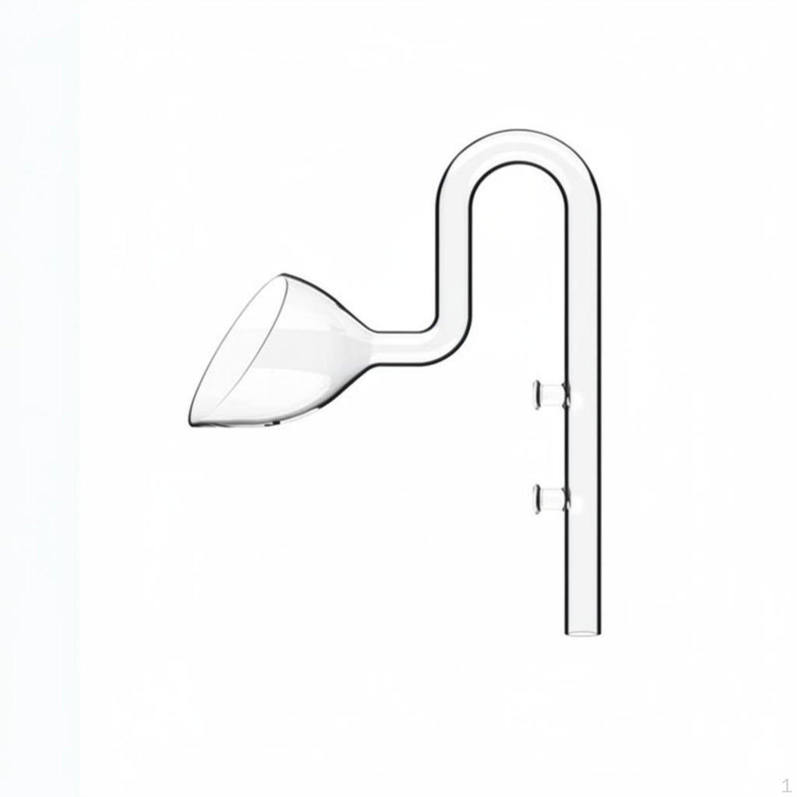 Aquarium Inflow Outflow Pipe High Clearness Canister Strainer Elegant Design Surface