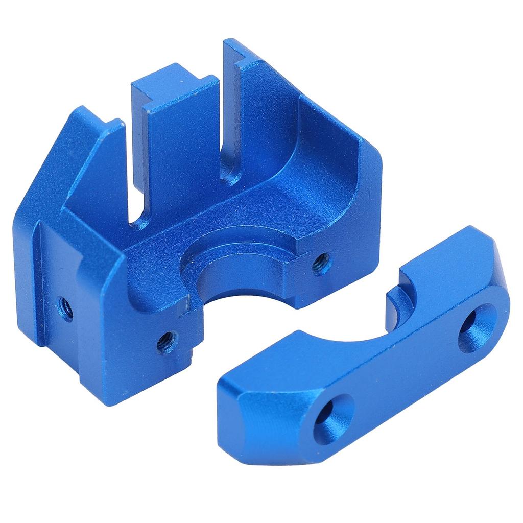 Extruder Mount Block Blue Full Metal Anodized Aluminum Alloy for CR‑10 3D Printers