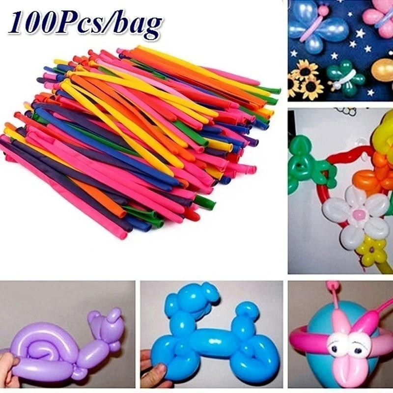 100pcs/lot Mixed Color Balloons Birthday Christmas Wedding Party Decoration