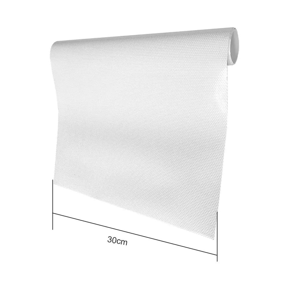 Self-adhesive Film Car Black White Mesh Sticker One Way Vision Perforated Vinyl Privacy Window Film Car Accessories