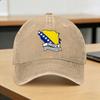Bosnia And Herzegovina Flag Casual Baseball Cap Summer Trucker Hat Hot Sale Gym Snapback Cap Unisex Fitted Retro Baseball Caps
