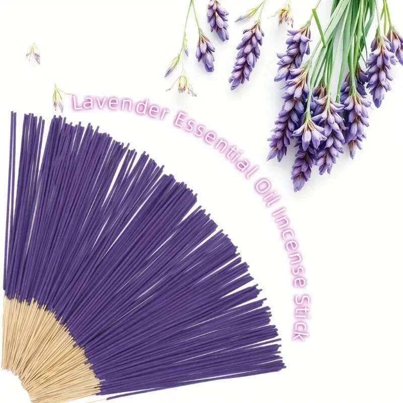 40er Set Aromatherapie Räucherstäbchen 7 Natürliche Düfte Lavendel Jasmin Ozean Rose Kirschblüte Räucherstövchen für Yoga Meditation