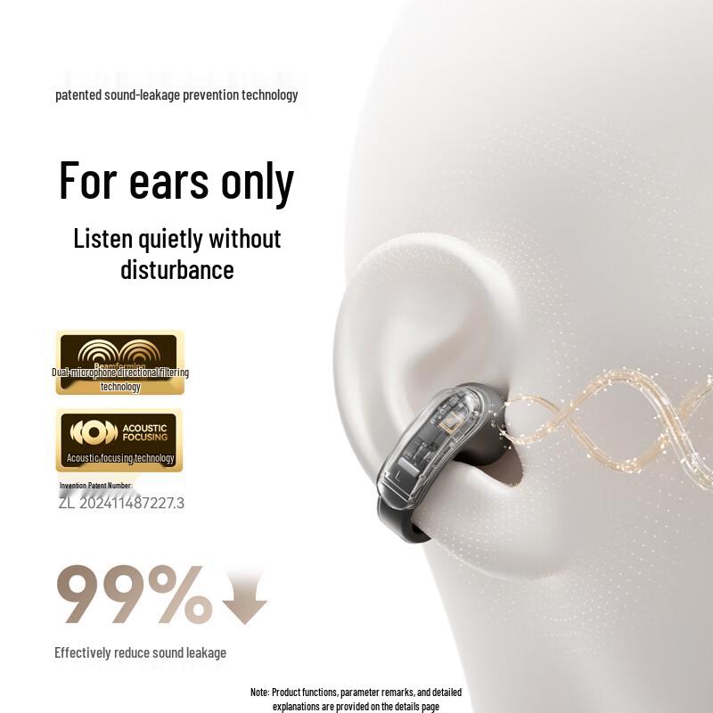 SANAG S9S AI Ear-Clip Open-Style Bluetooth Headphones