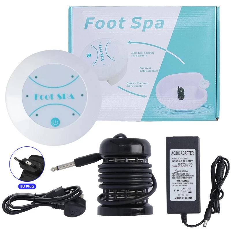 

Детокс Ионная Ванночка для Ног Массажные Вибрационные Аппараты Массирующие Элементы Аква Здоровая Терапия Глубокая Очистка Ванночка для Ног Спа Массажер