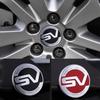 [4 ks pro Range Rover Krytky] 4 ks pro Range Rover Krytky středů kol automobilu 62 mm s logem SV SVR Znak krytu náboje ráfku Pro Evoque Discovery