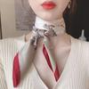 New silk scarf square scarf high-end women's versatile fashion simulation silk silk scarf scarf mulberry silk 71 small square scarf
