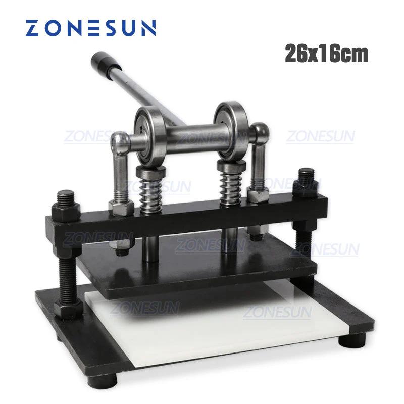 ZONESUN ZS-DM Manual Leather Die Cutting Machine for Craft Projects