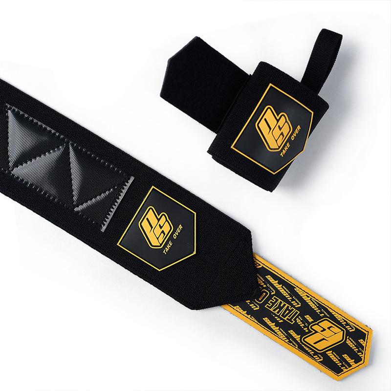 1 Pair Professional Wristband Wrist Support Brace Straps Extra Strength Weight Lifting Wrist Wraps Bandage Fitness Gym Training