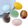 2pcs 30x40mm Oval Natural Stone Cabochons for Jewelry Making Turquoise Agate Malachite Tiger Eye Cabochon Beads Cabochon Cameo