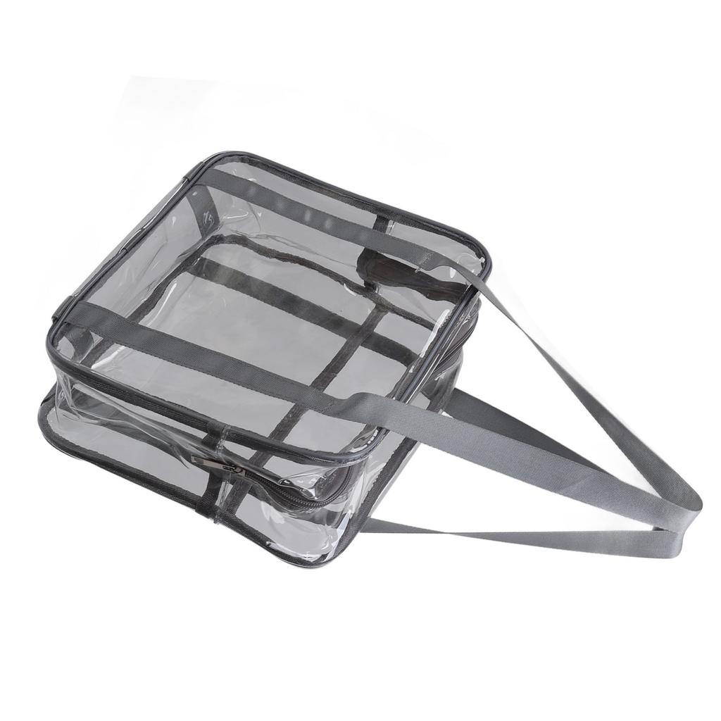 Clear Makeup Bag Large Capacity Waterproof   Closure Cosmetic Handbag Transparent Travel Toiletry Bag
