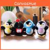 Fruit Dress Penguin Up Plush Toy Cartoon Keychain Backpack Pendant Gift Holiday