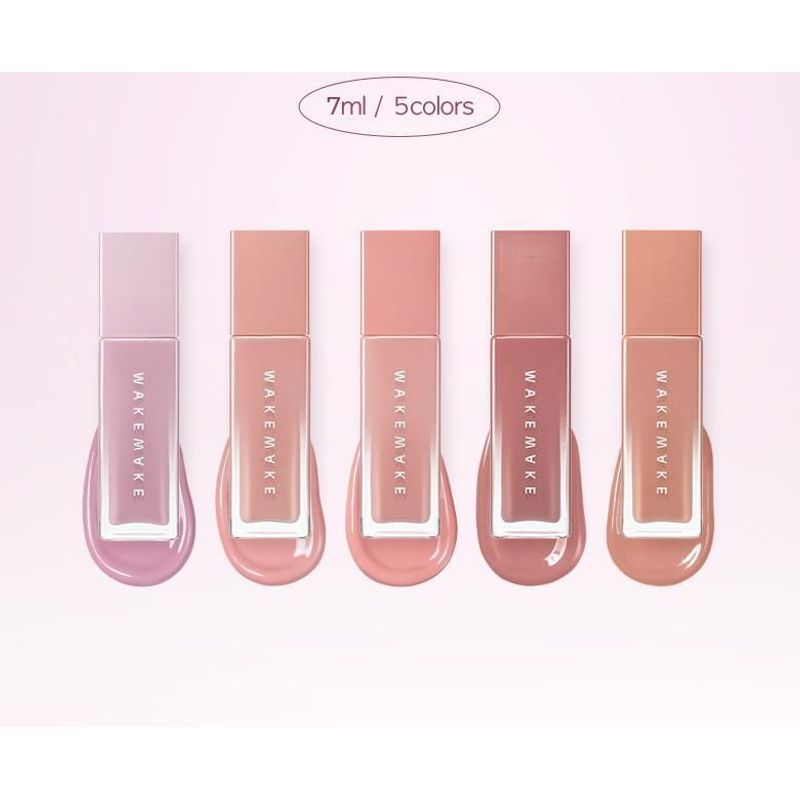 WAKEMAKE - Sheer Glow Liquid Blusher Set - 5 Colors