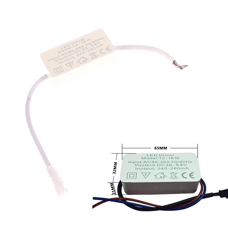 1PC 1-3W 3-5W 4-7W 8-12W12-18W 18-24W LED Driver Light Transformer Constant Current Power Adapter Lamp Strip LED Driver Power