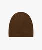 LMC Label Short Beanie Brown