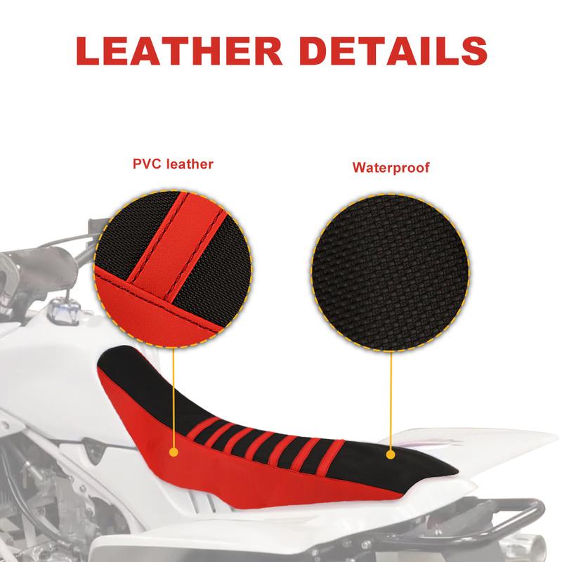 Motorcycle Non-Slip Seat Cover Fit For Honda Trx 450R TRX 450 R 450 ER 2004-2018 Striped Grip Gripper Seat Saddle Cushion Cover