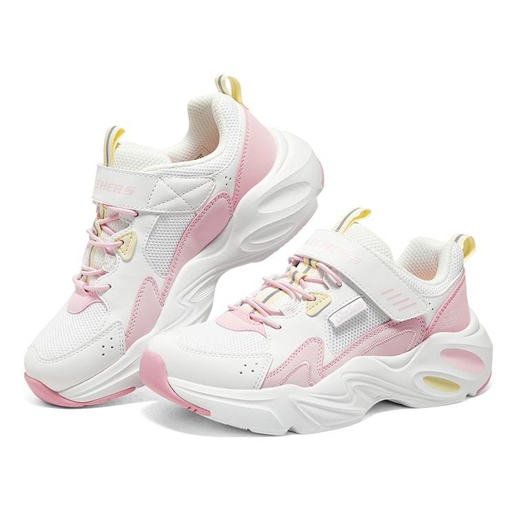 (GS) Кроссовки Skechers Sportswear 'Бело-розовые' Детские 319029L-WPK