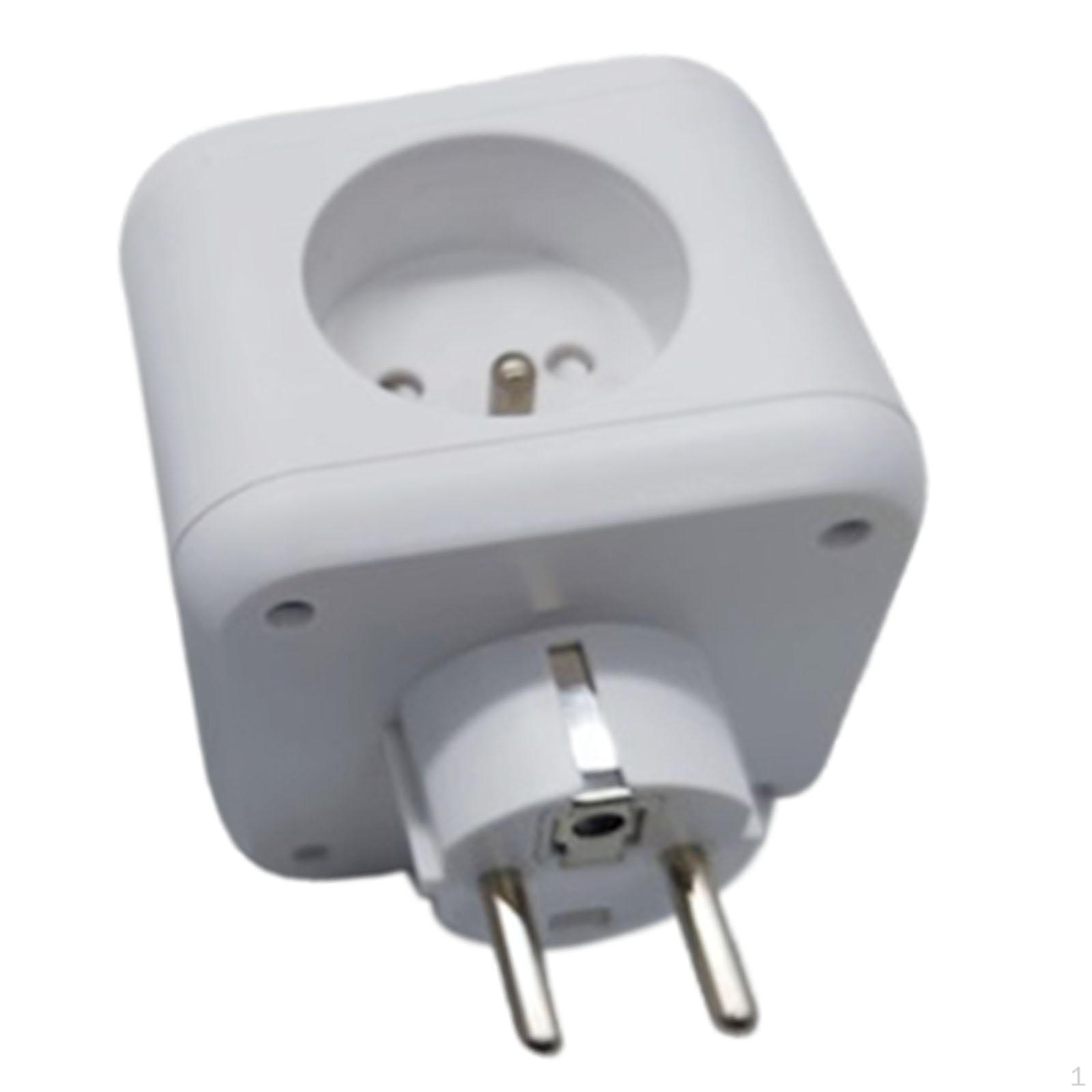 

Переходник для розетки Вилка ЕС 1 порт Type-C Практичный для путешествий и офиса