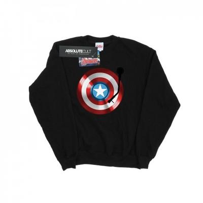 Boys Captain America Turntable Sweatshirt